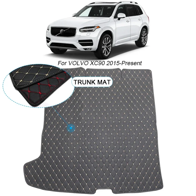 

Custom Car Styling Trunk Main Mats Waterproof Anti Scratch Non-slip Cover For VOLVO XC90 2015-2025 Internal Auto Accessory