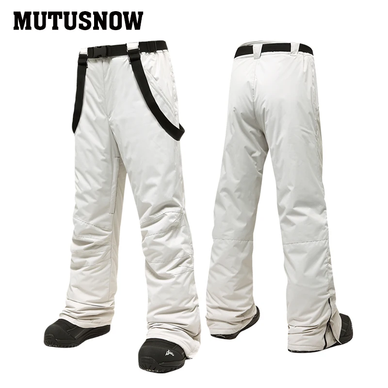 

MUTUSNOW New Snowboard Pants Men Waterproof Winter Ski Pants Man Breathable Snow Pant Brand Male Skiing Trousers -30 Degree