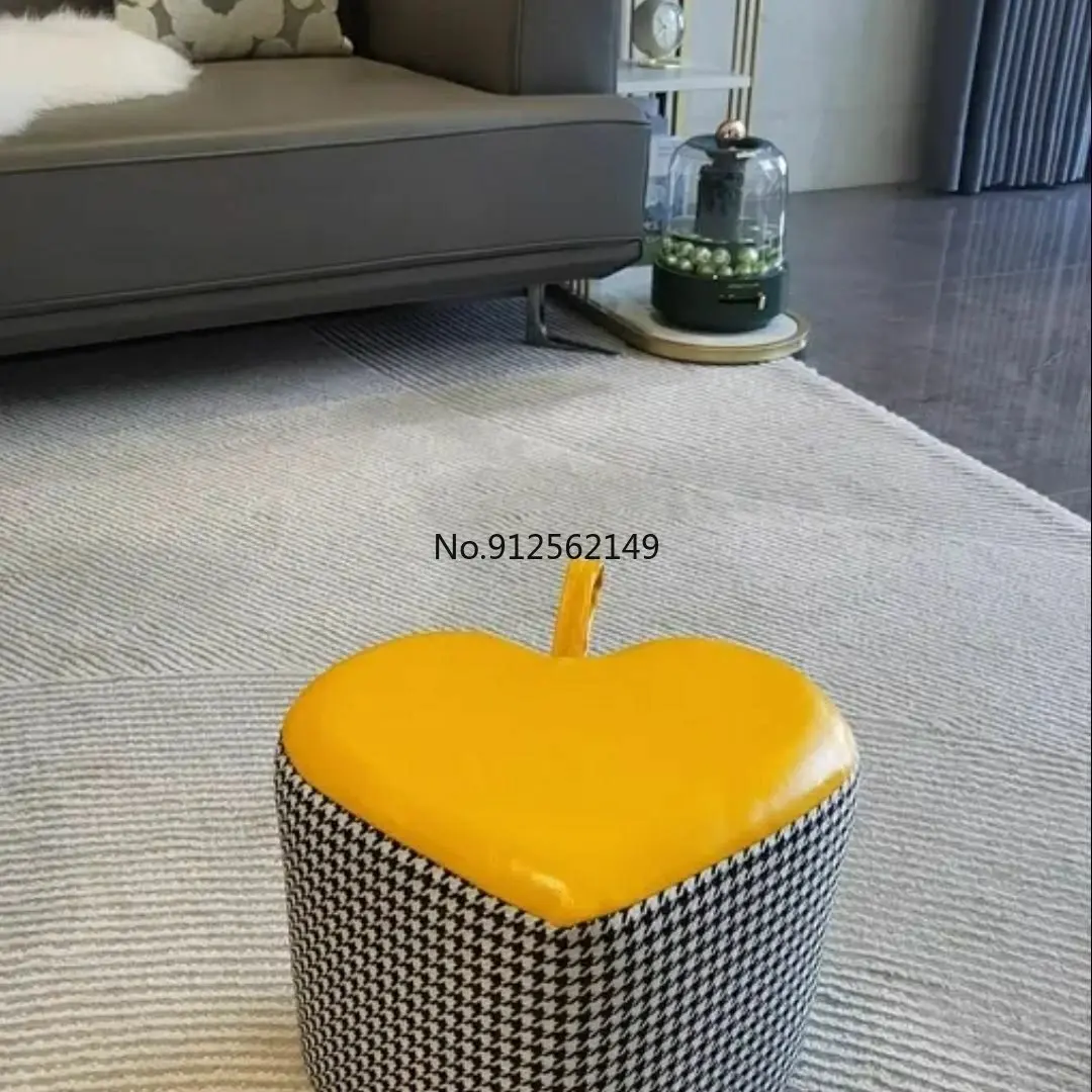 Simple love net red cute portable stool home fashion sofa coffee tables vanity stool  space saving furniture  маленький табурет