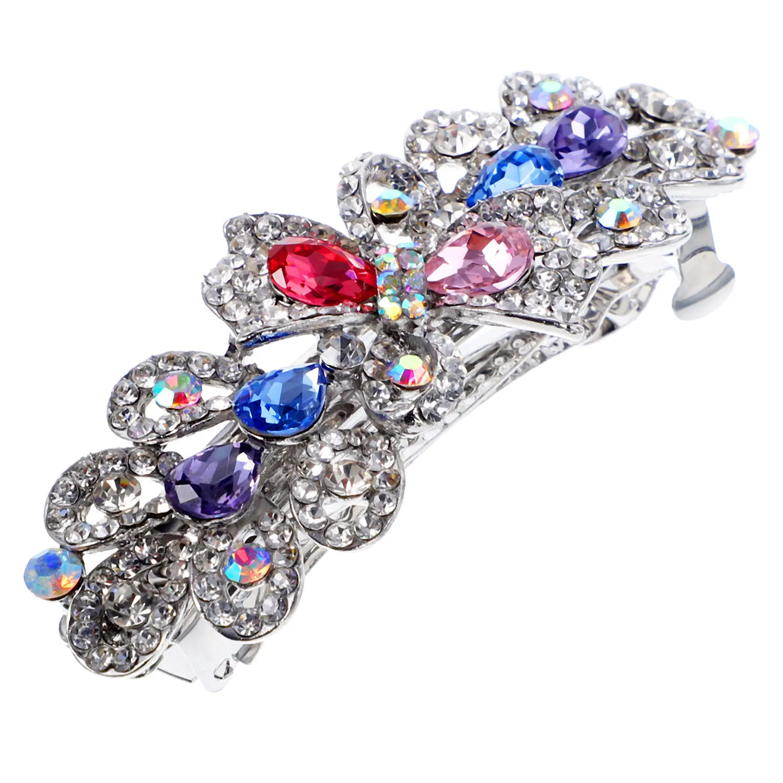 

Rhinestone Clip For Women Spring Barrette Aesthetic Hair Accessories Styling Tool For Thick Hair Durable Fashion Hairpin