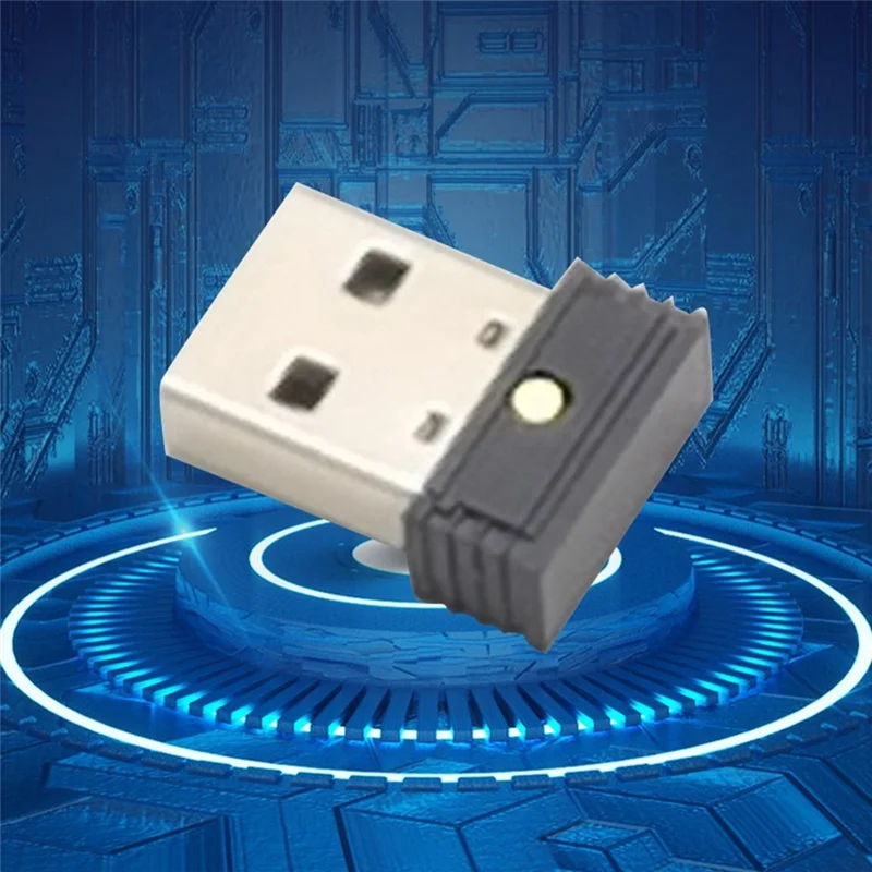 Jiggler de ratón USB de 2 piezas, ratón automático indetectable para ordenador, Jiggler que mantiene el ordenador despierto, simula