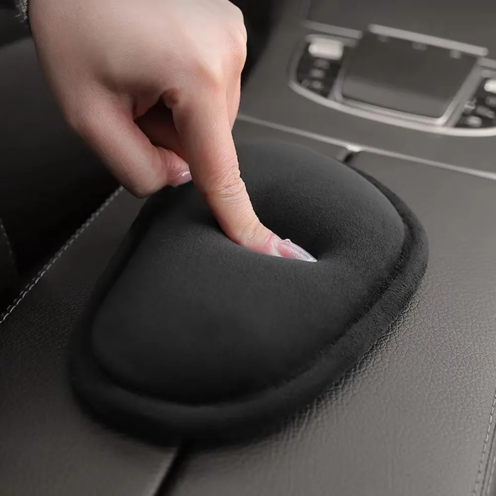 Car Accessories Soft Knee Pad Comfortable Plush Car Knee Cushion Universal Elbow Thigh Support Car Interior