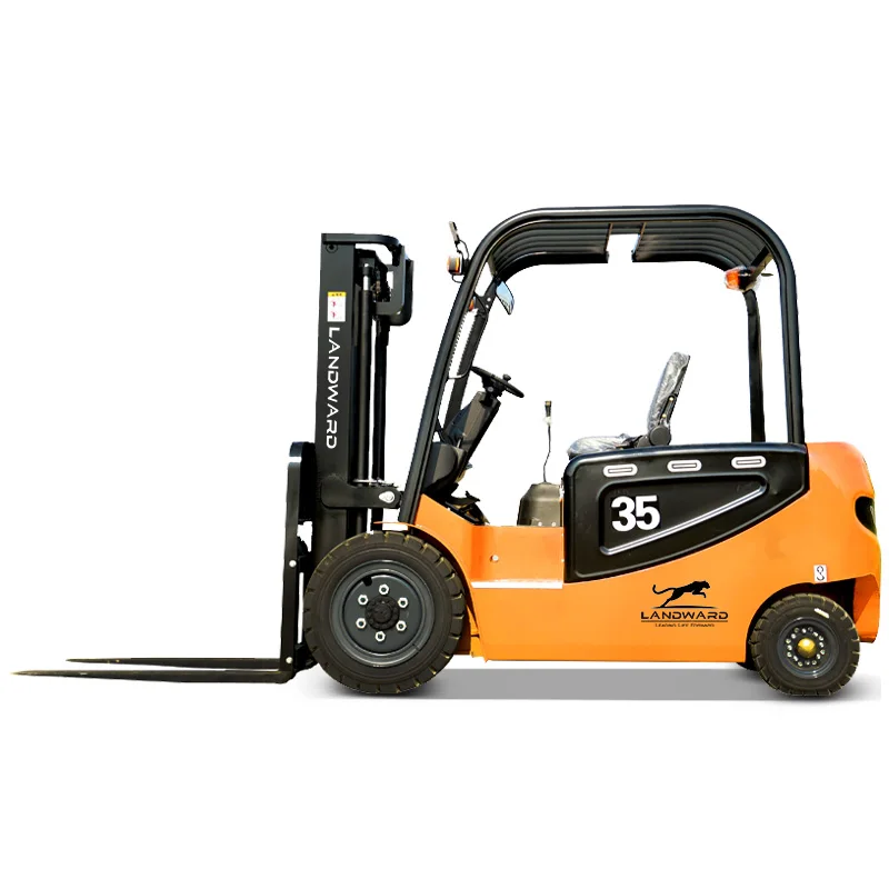 4WD High Quality Stacking Forklift Hot Selling New Energy Transporter 1 Ton High Battery Endurance Electric Forklift Customized