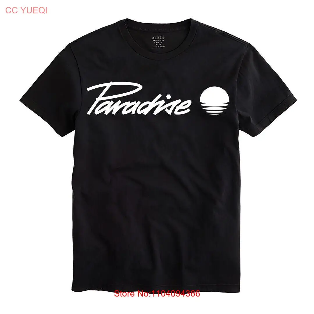 

T-shirt Paradise Beach Men Unisex Black Shirt Size S-5XL