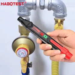 HABOTEST Natural Gas Detector Combustible Gas Leak Detector For Methane Propane Source Location with Display Sound Screen Alarm