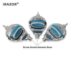 iRAZOR 5-Layer Fusion Razor Head Connector DIY Handmade F5 Shaving Blades Adapter with Screw Thread Diameter 6mm