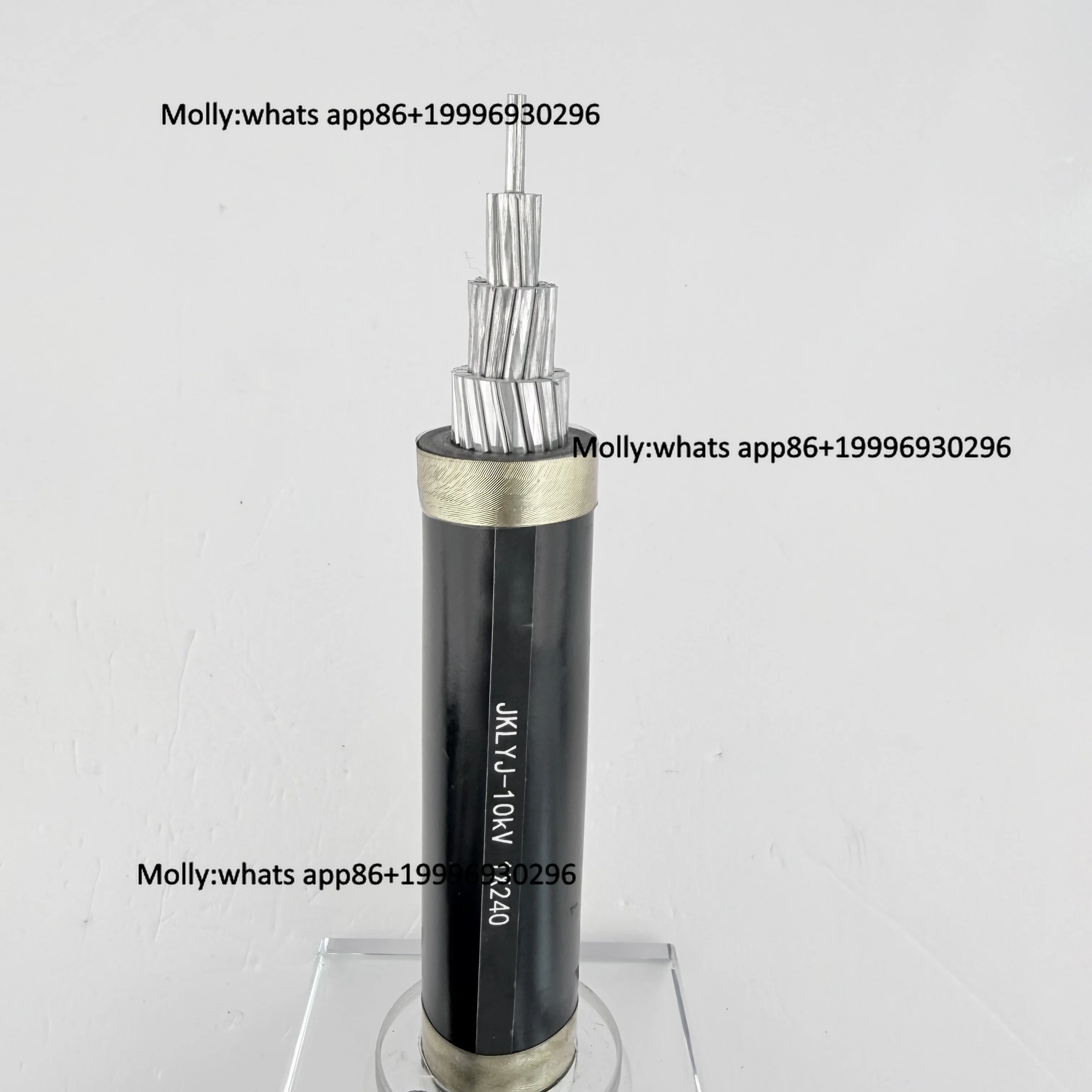 Aerial Aluminium Strands Sold Conductor XLPE Insulation 10kV 1x240 Over Head AAC XLPE Insulated Conductor
