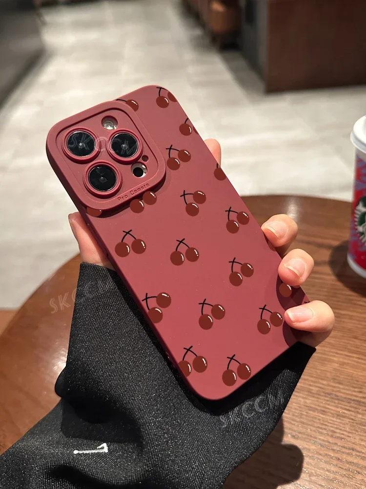 حافظة لهاتف آيفون 15 14 11 برو ماكس 13 12 Mini XS X XR 7 8 Plus غطاء سيليكون ناعم مقاوم للصدمات