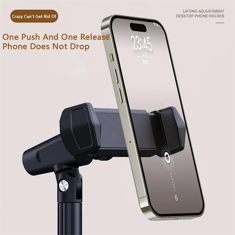 Portable Mobile Phone Lazy Holder Stretchable Live Broadcast Desktop Shooting Stand Universal Cellphone Grip Holder Bracket