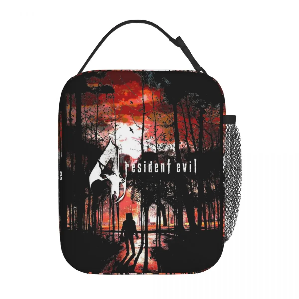 Resident Evils 4 Funny Games RE4 Thermal Insulated Lunch Bags for Picnic Portable Food Container Bags Thermal Cooler Lunch Boxes