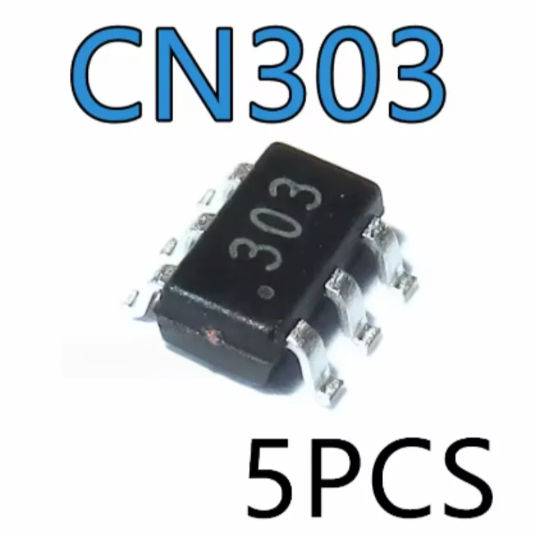 20pcs original CN303 303 Low power dual channel voltage detection IC chip SOT23-6 Voltage detection chip,