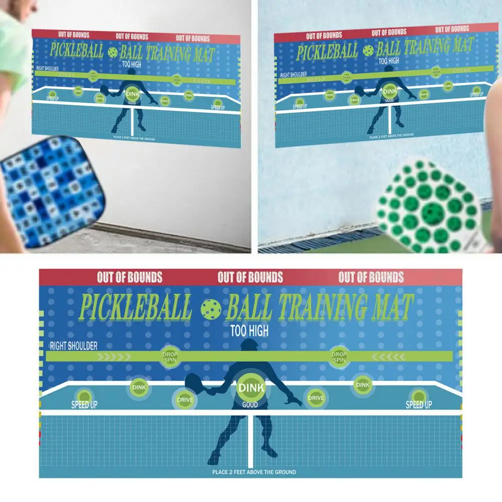 Pickleball Dink Pad Portable Pickleball Practice Rebouder Board Pickleball Dink Wall Pads For Indoor Outdoor Euipments