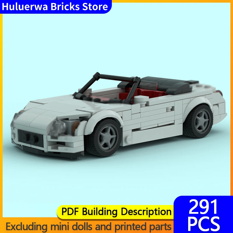 

Модель скоростного гиперкара MOC, строительные кирпичи S2000 Ap1, модульная технология Hypercar, подарки, праздник, сборка, детские игрушки, костюм