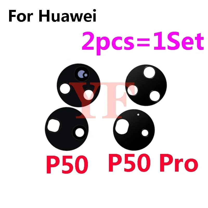 قطع غيار العدسة الرئيسية الزجاجية لعدسة الكاميرا الخلفية لهاتف Huawei Pura 70 Ultra 70 pro p60 P50 Pro #4