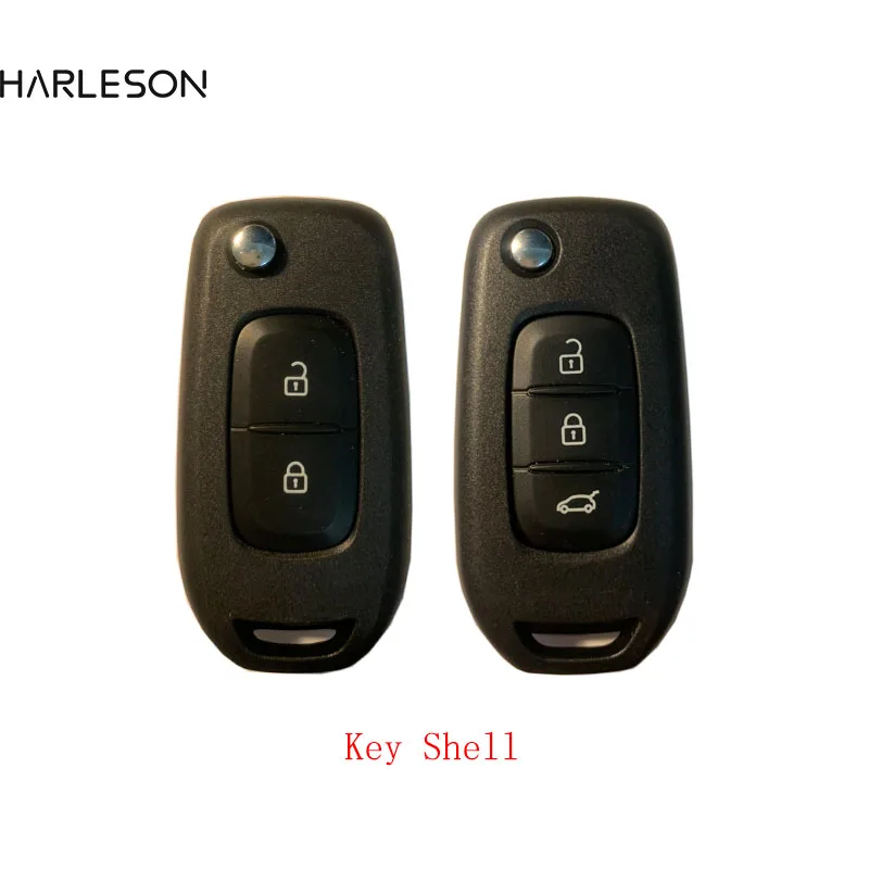 

Folding Remote Car Key Shell For Renault Kadjar Captur Megane 3 Buttons Key Case Fob With HU138TE HU56R VAC102 VA2