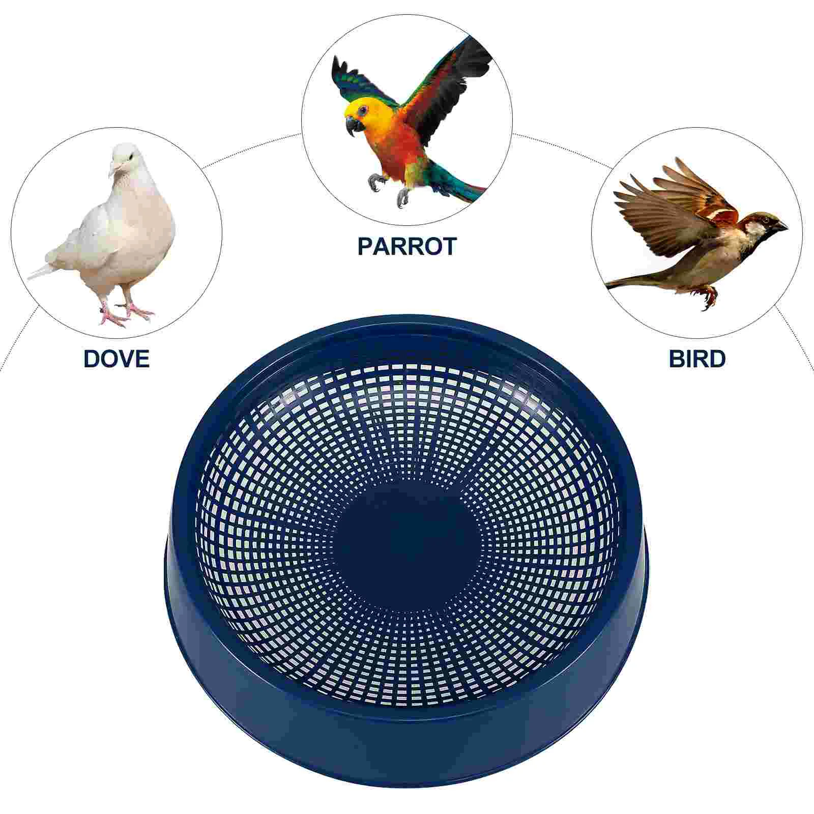 

Bird Nesting Bowls Bird-hatching Basins Quail Cage Quails Breeding Pigeon Small Nests Supplies