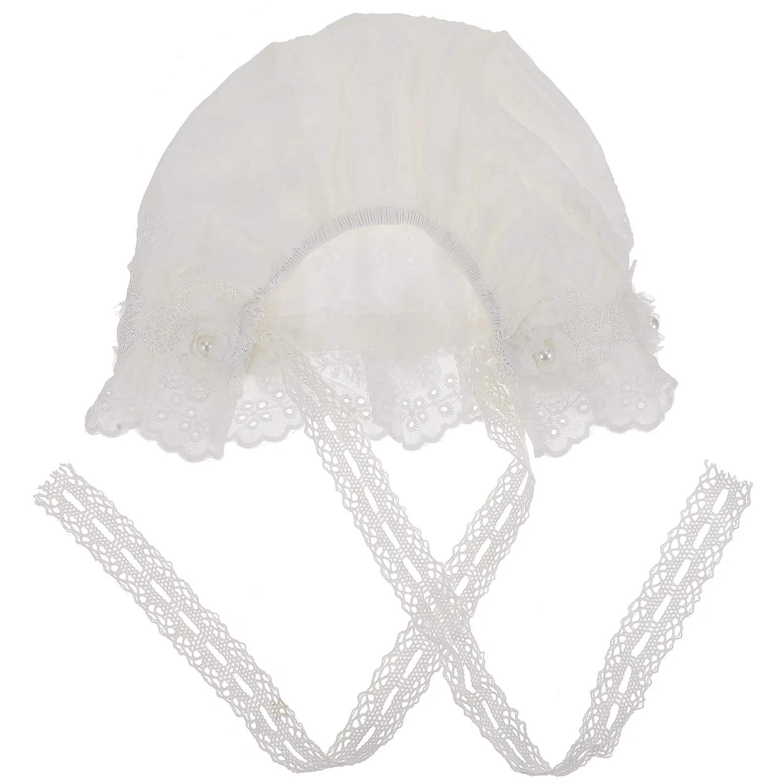 

1Pcs Hat Lace Sun Protection Cap Breathable Lightweight Foldable Perfect for Newborn Infant Photo Shoots