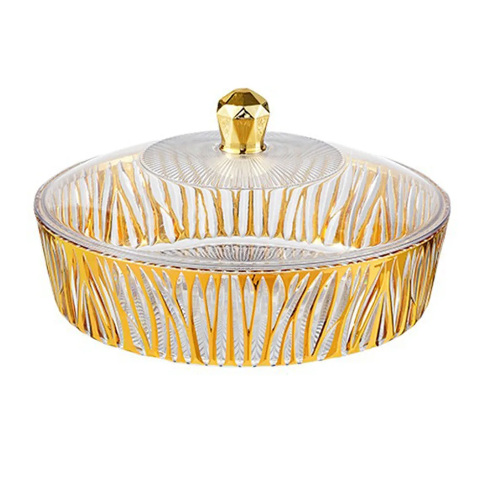 

Кухонная тарелка для хранения фруктов с крышкой. Повседневные случаи. Легко чистится. Материал из ПЭТ-пластика. Универсальное сервировочное использование.