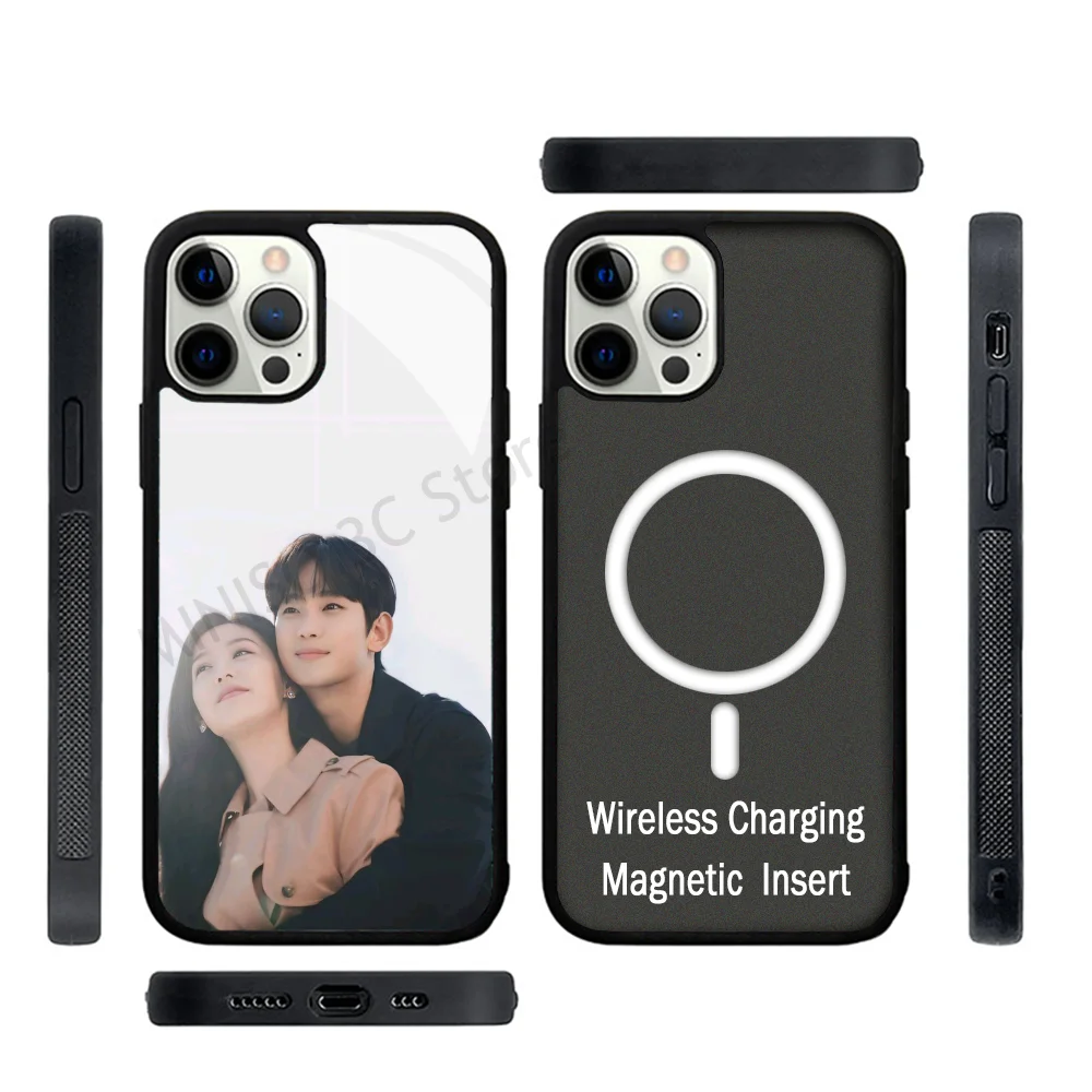 

Kim Ji Won Queen Of Tears Soo Hyun Phone Case Strong Magnetic For IPhone 15 14 13 Pro Max 11 12 Mini For Magsafe