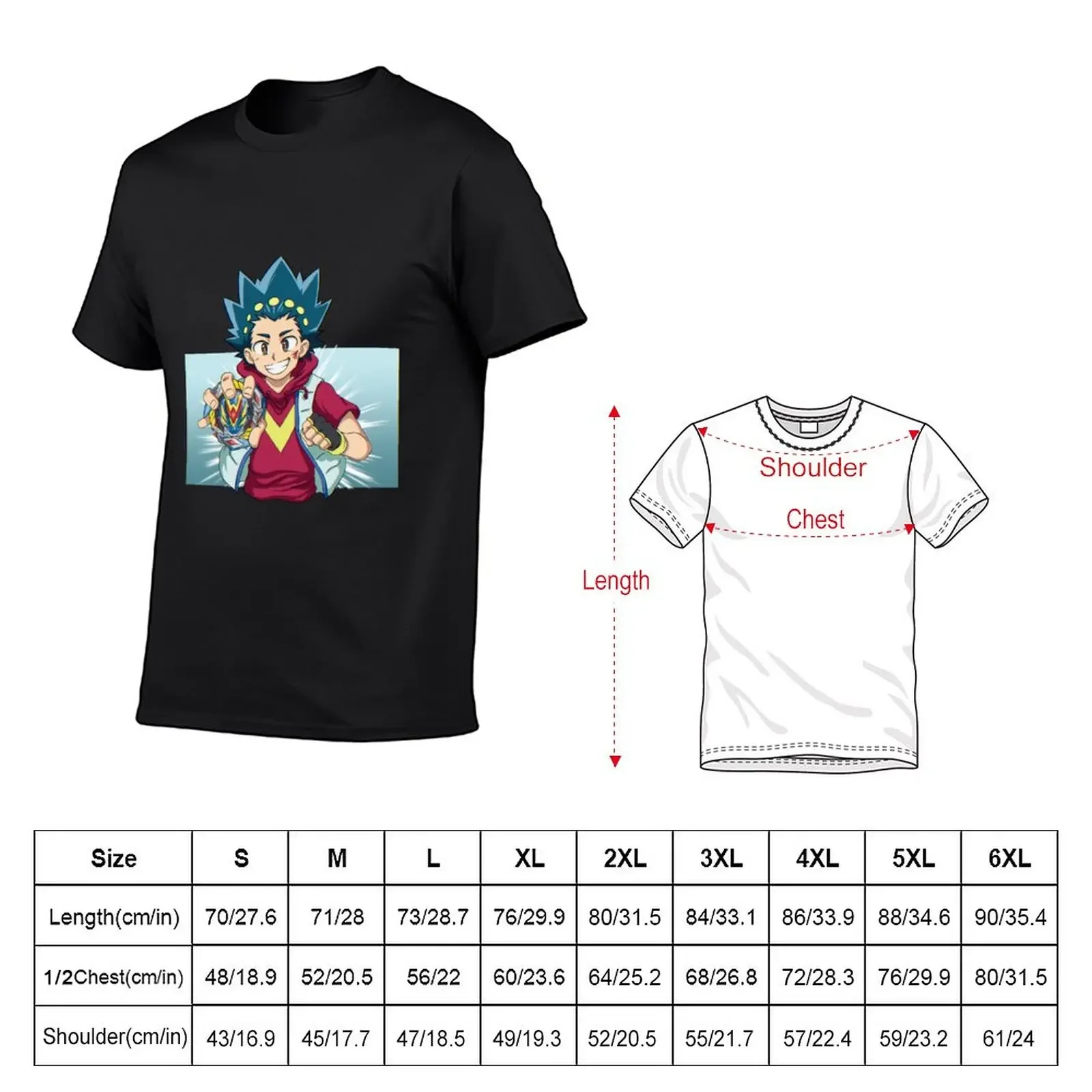 Valt Aoi from Beyblade Burst T-Shirt cute clothes vintage clothes fitted t shirts for men