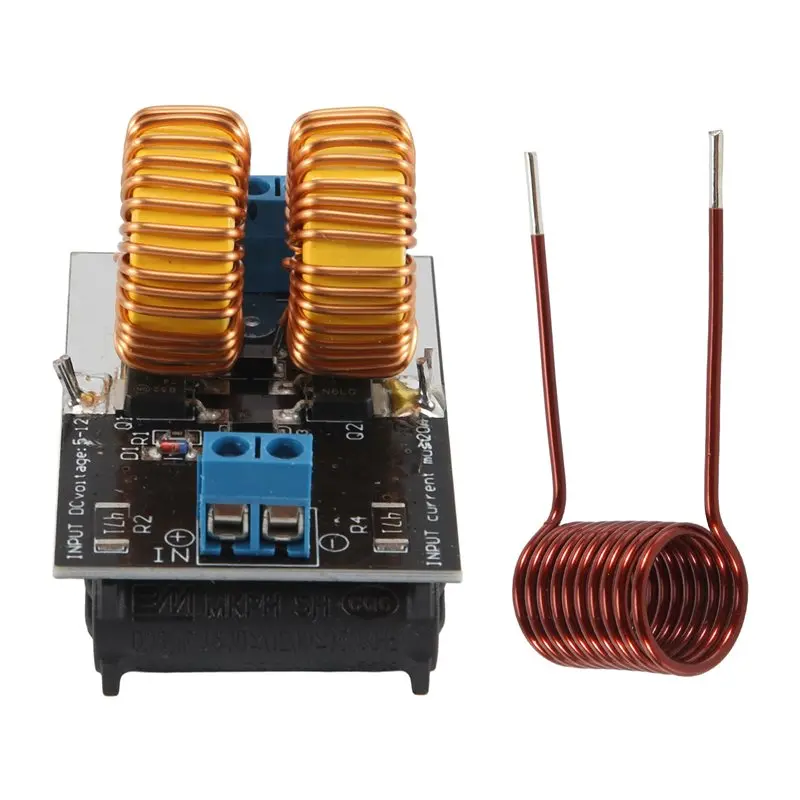 [B17B!】 Mini ZVS Heating Machine 120W High Frequency Induction Heating Board Module Driver Heater