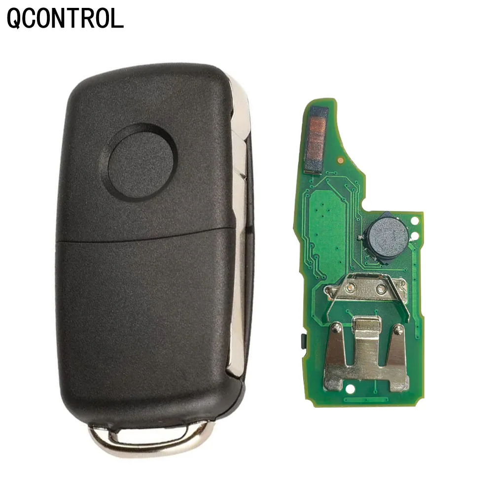 QCONTROL 5K0837202AK /BP KeylessGo Remote Key 315MHz ID48 for Volkswagen VW Tiguan Beetle EOS GOLF JETTA PASSAT NBG010206T