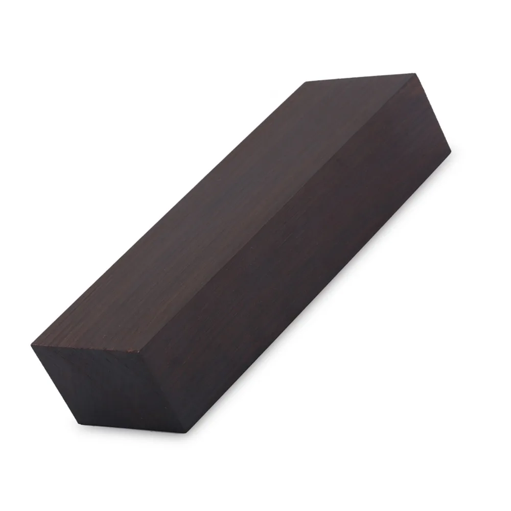 Black Wood​ Ebony Wood Lumber 12 * 4 * 2.5cm​ Wood Timber Black Ebony Lumber Handcraft DIY Material ​DIY Tools Woodworking​