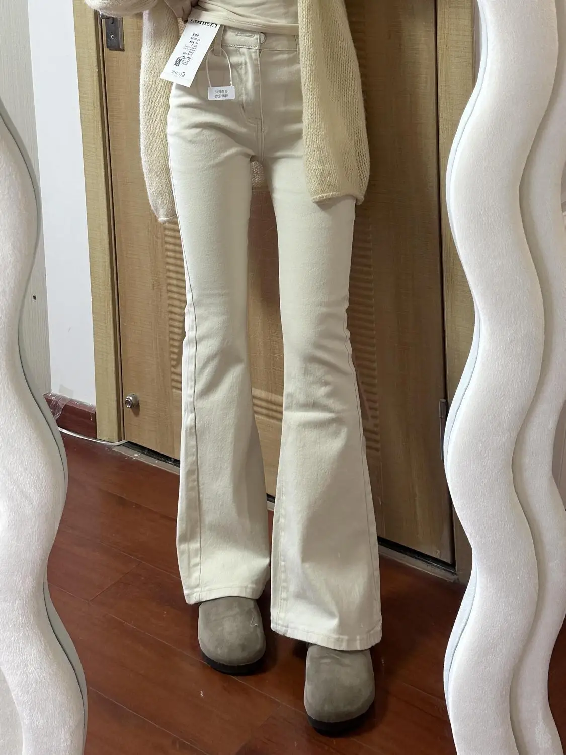 

Джинсы женские винтажная одежда Bootcut Y2K джинсовая мода с высокой талией в стиле ретро корейские свободные мешковатые черные эстетические уличные Harajuku