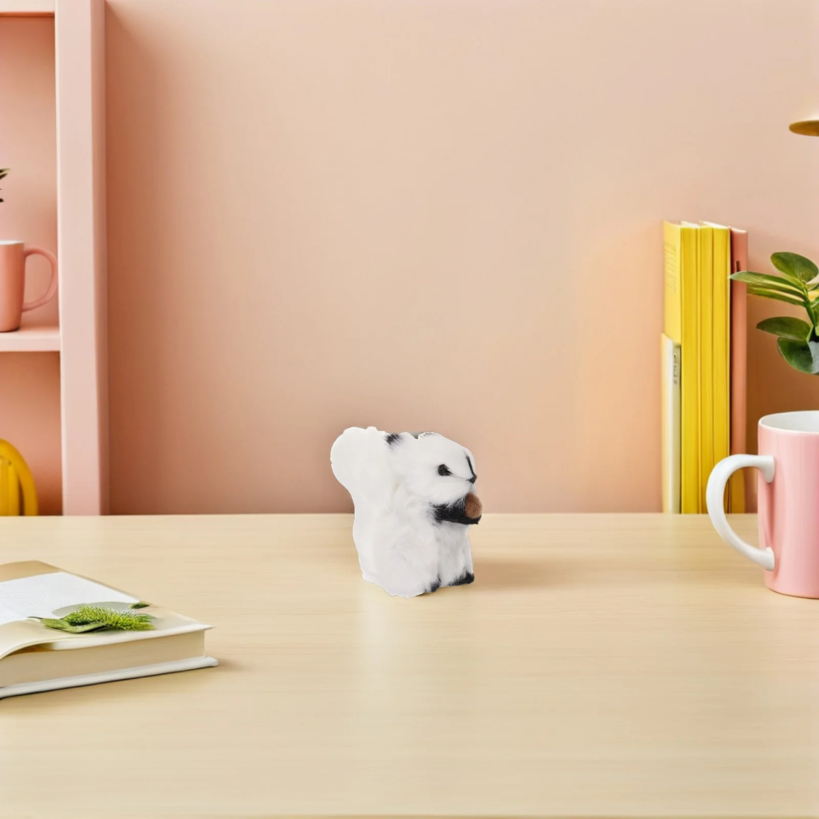 

Stuffed Squirrel Animal Realistic Mini Simulation Small Size for Home Decor Photography Prop 10Cm Lifelike Squirrel