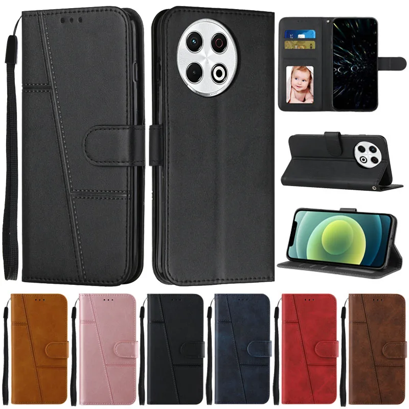 Para Tecno Spark 30 Pro Funda con tapa tipo billetera cubierta de libro para Coque Tecno Spark 30 pro Funda de teléfono Spark30 30C 30Pro Funda protectora