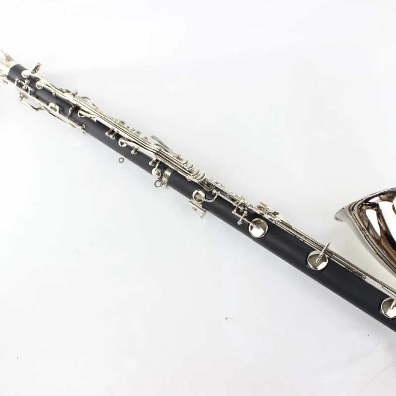 Buffet Bass Clarinet Professional Bb Clarinet Drop B Tuning Black Tube Clarinet Silvering Keys klarnet Brand Musical Instrument