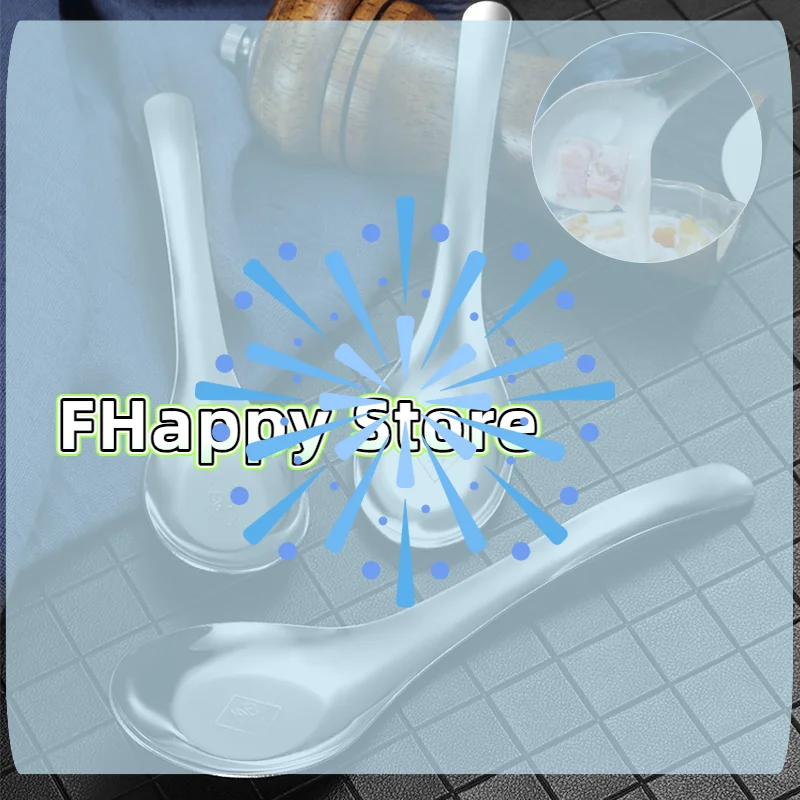 Stainless Steel Chinese Soup Spoons Silver Polished Flatware