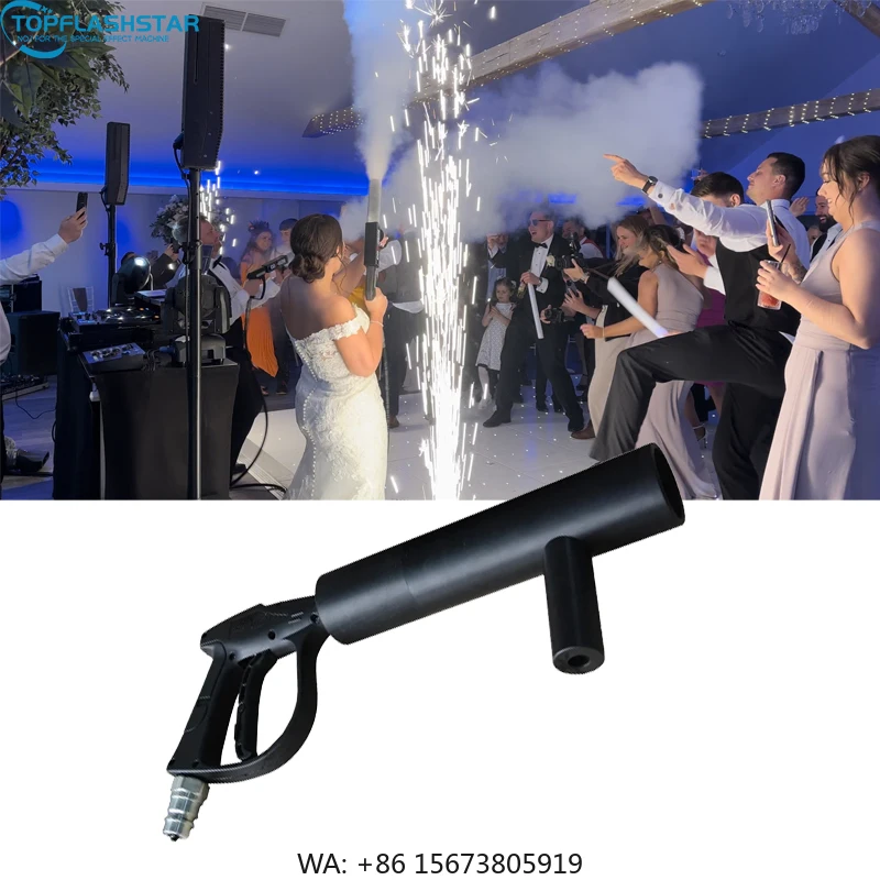 Atacado: Mini Pistola de CO2 Portátil para DJ, Máquina de Jato de CO2, Pistola de CO2 para Casamento, Discoteca, Clube, KTV, Pub, Palco e Festa