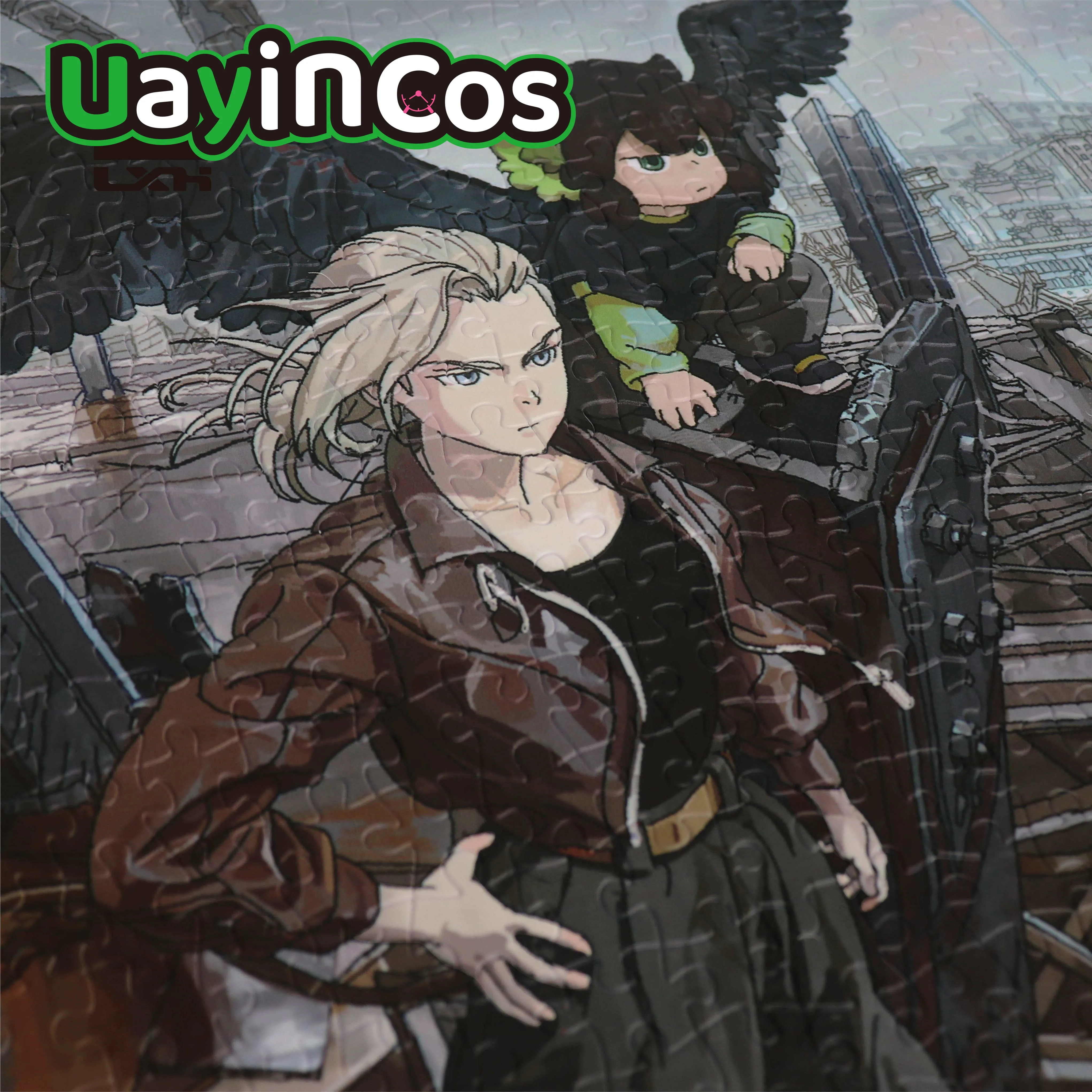 

1500pcs Original Puzzle The Legend of LUOXIAOHEI Luo Xiaohei Handmade Puzzle Pieces Cosplay Anime Cute Figure Game Toy Kids Gif