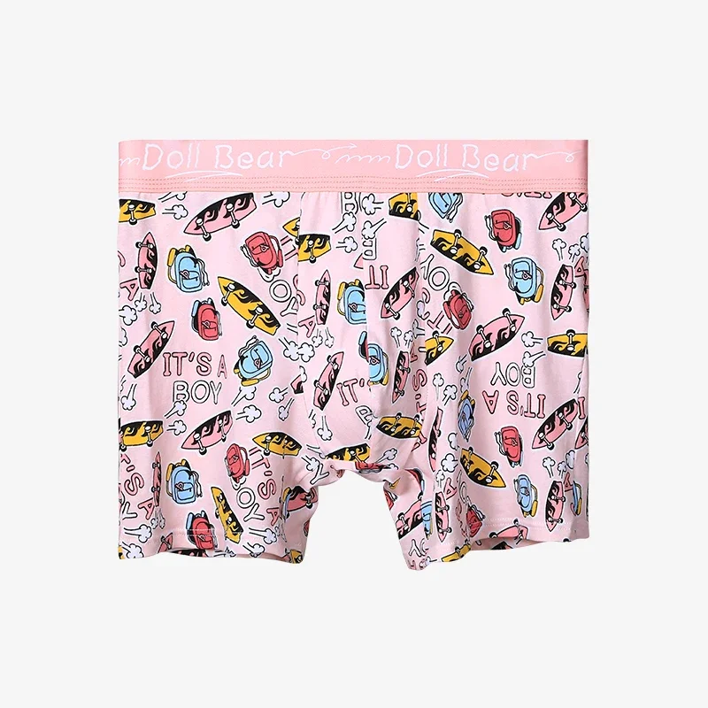 

5PCS Men's pure cotton underwear. Men's antibacterial boxer shorts that are personalized, comfortable, breathable, and feature p