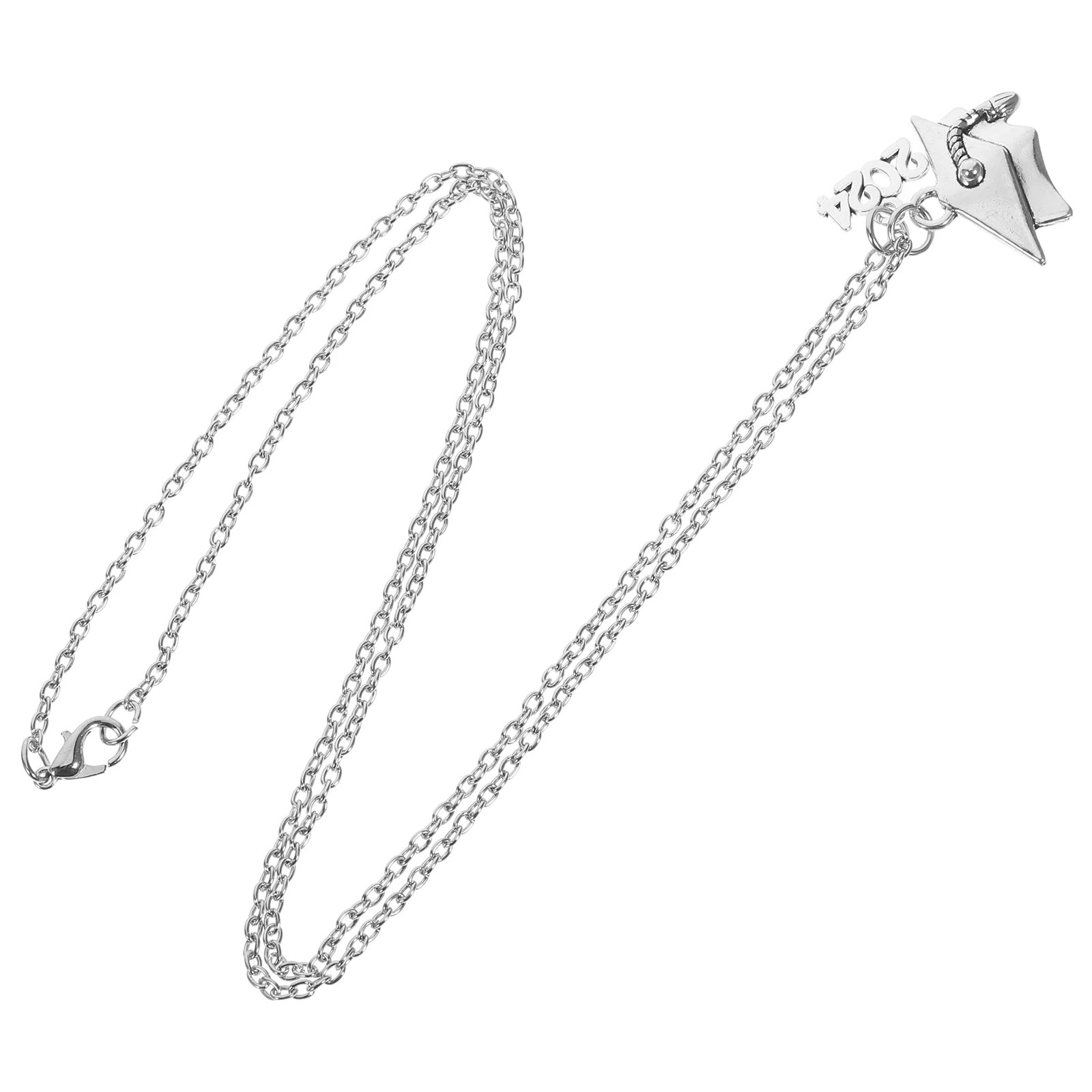 

Graduation Hat Pendant Necklace 2024 Gifts Commemorative Jewelry Souvenir Season Theme Accessory Fashion Graduates Favor