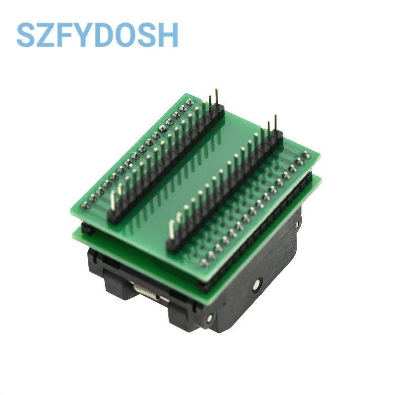  TQFP32 QFP32 TO DIP32 IC Programmer Adapter Chip Test Socket Burning Seat Integrated Circuits