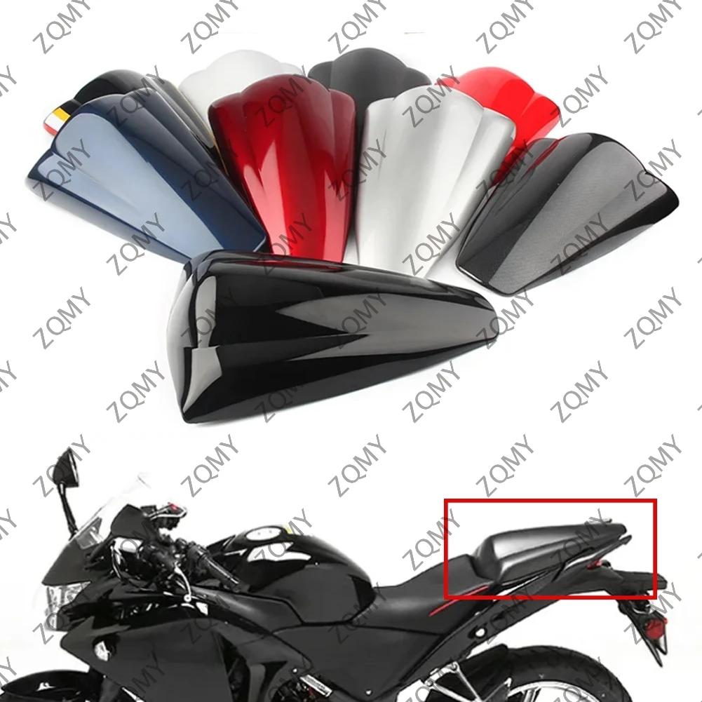 ABS Motorcycle Seat Back Fairing Cover Rear Pillion Passenger Cowl For Honda CBR250R 2011 2012 2013/ CBR 250R 11 12 13