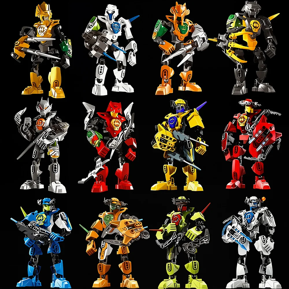 Hero Factory Series Building Blocks Toy for Boys Transforming Assembleable Moveable And Combineable Jumbo Puzzle