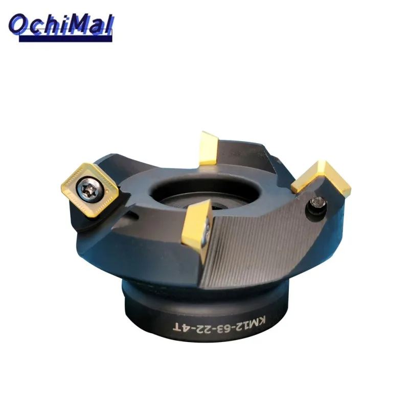 KM12 CNC Milling Cutter Disc 45 ° Plane Chamfering Cutter Disc Sifang SEKT1204 insert Milling Machine flying Cutter Disc