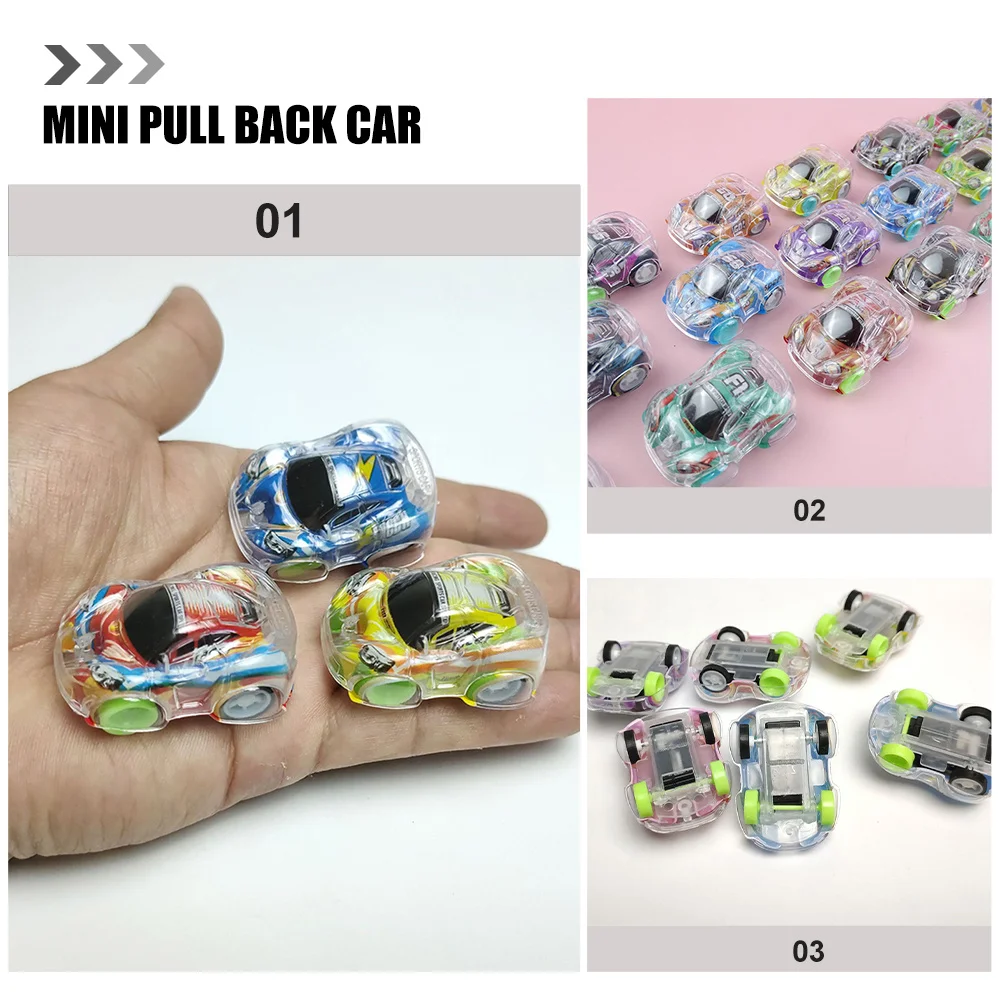 รถของเล่นแบบดึงหลัง 25 ชิ้น คละแบบ ใช้แรงเสียดทาน สำหรับเด็กเล่น รถขนาดเล็ก