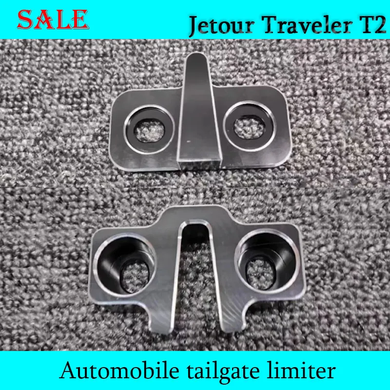 Fit for JETOUR Traveler T2 2023-2024 Car Tailgate Limiter Aluminum Alloy Anti-sinking Limit Block Car external modification part