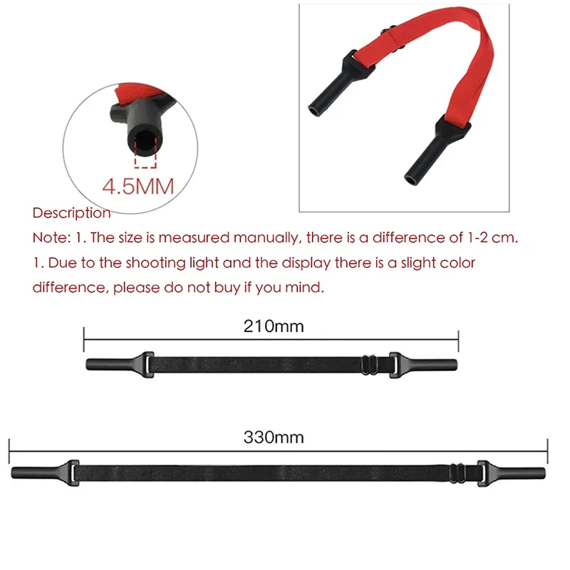 2 Buah Tali Kacamata Ukuran Dapat Disesuaikan Tali Elastis Tali Kacamata Olahraga Anti Selip dan Tali Kacamata Fixer Anti Jatuh