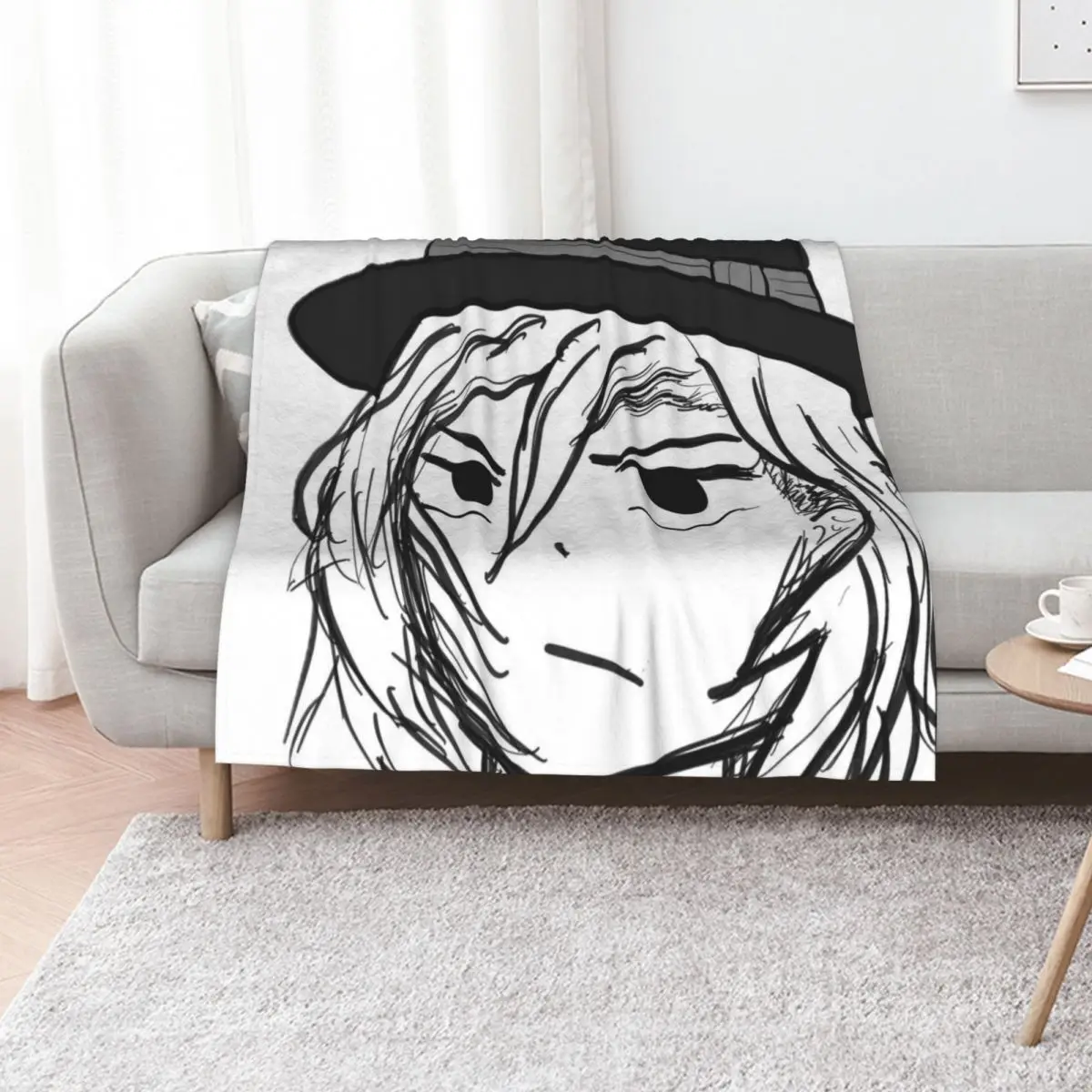 Chibi Chuuya Throw Blanket Kid'S Hair Heavy Large Cute For Decorative Sofa Blankets