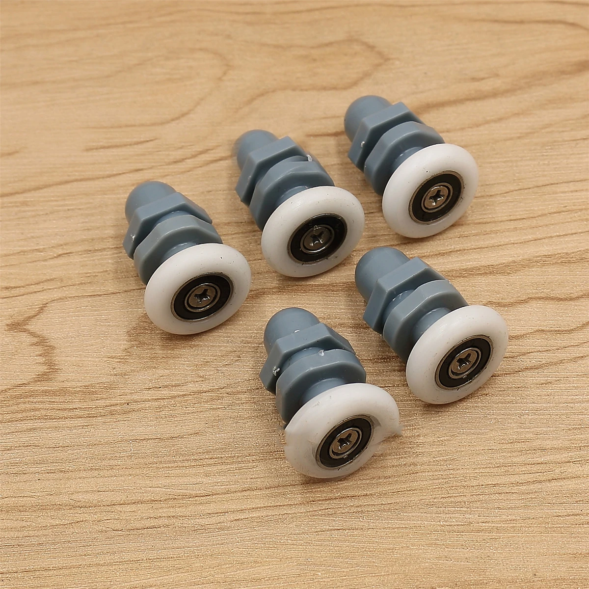 

10 Pcs Arc Glass Door Rollers 23mm Diameter Smooth Running Easy Install Shower Door Wheels Sliding Shower Cabin Hardware
