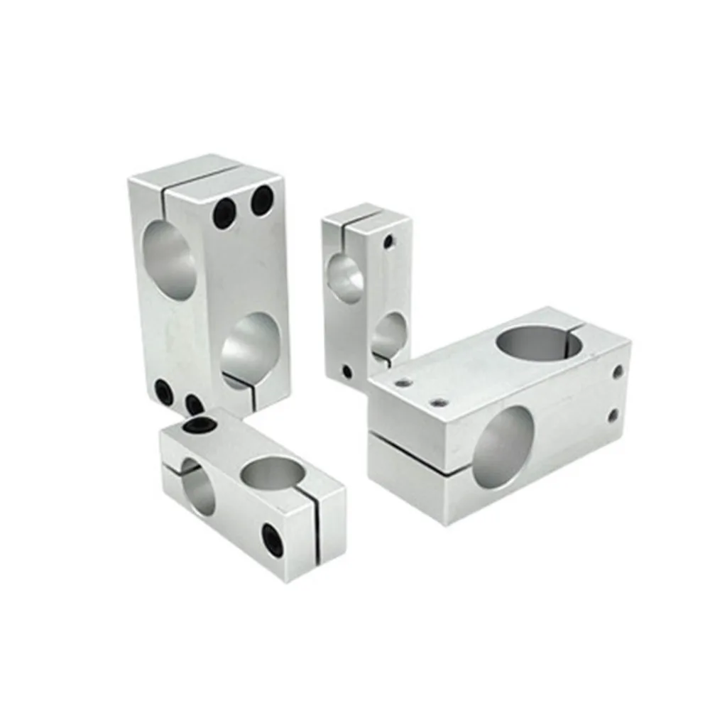 Pillar Fixing Clamp Vertical Fixed Diameter Fastening Aluminum Alloy Optical Axis Cross Block Steel Pipe Bracket Connecti Voron