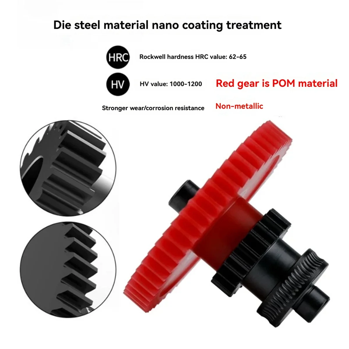

HOT AC18 Extruder Gear Assembly Hardened Steel for Neptune 4 Extrusion Head Gear 3D Printer Accessorie