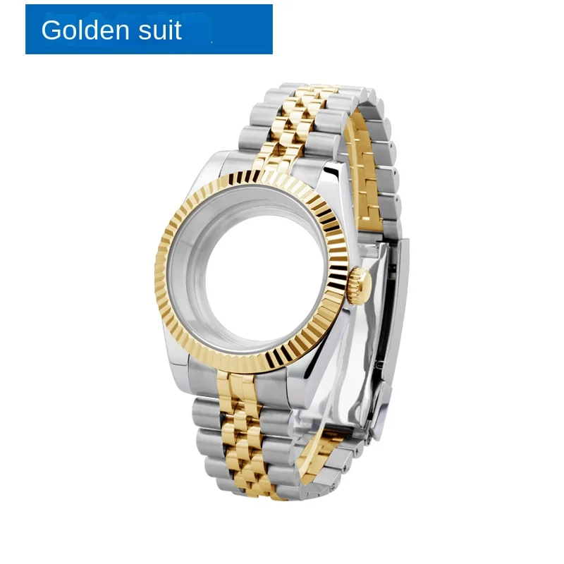 ل رولكس Logbook حجم 36 مللي متر 41 مللي متر الحافة الكلب الأسنان الدائري الصلب حلقة الأسنان حلقة حالة الحلقة الخارجية الفم مجموعة كاملة حزام الملحقات