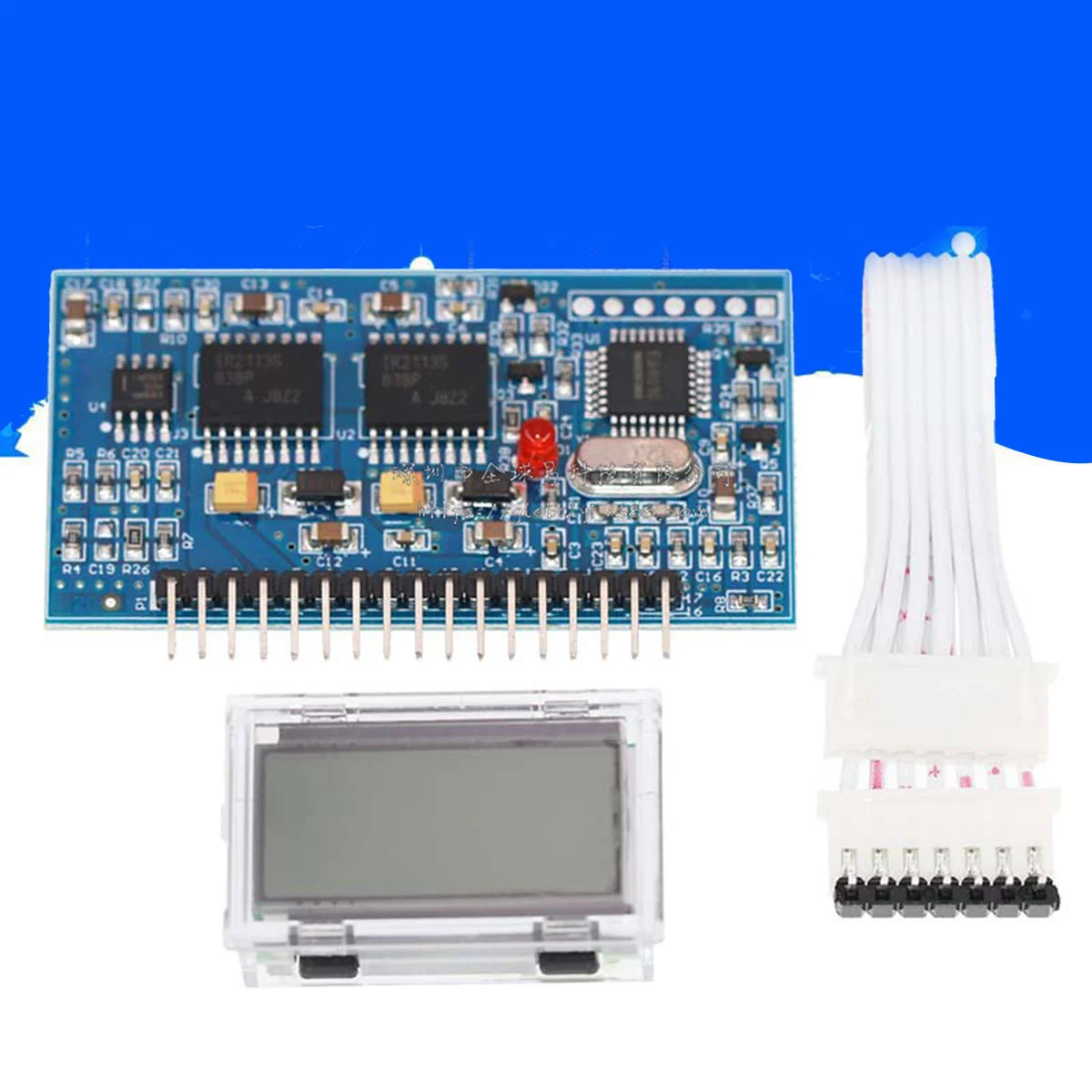 Oscillateur à cristal EG8010 + IR2113 Driving Tech Onduleur à onde sinusoïdale pure DC-AC 5V, carte de pilote éventuelles WM EGS002 12Mhz