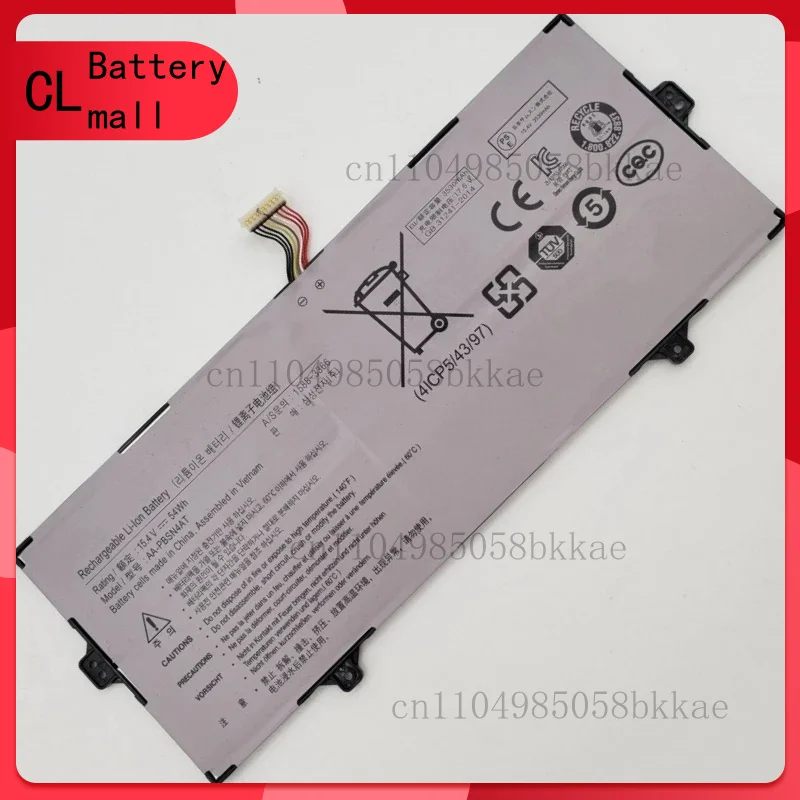 

Новый аккумулятор для ноутбука AA-PBSN4AT для Samsung Galaxy Book NP750TDA XD1US XD2US NP755XDA NP750XDA-KD9DE NT750XDA NT750XDZ-A51AS